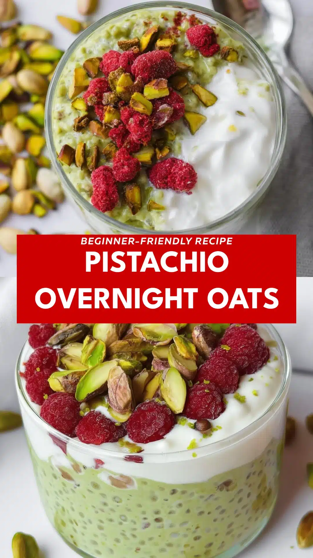 Pistachio Overnight Oats