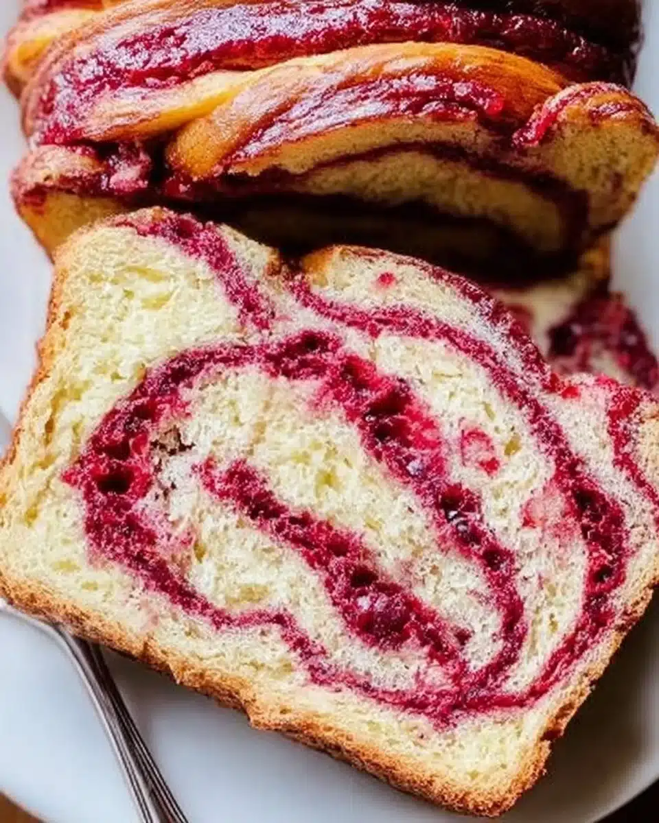 Irresistible Raspberry Bread — A Sweet Delight That Transforms Any Day | Easy Summer Desserts, Baking Sweets, Dessert Bar Recipe