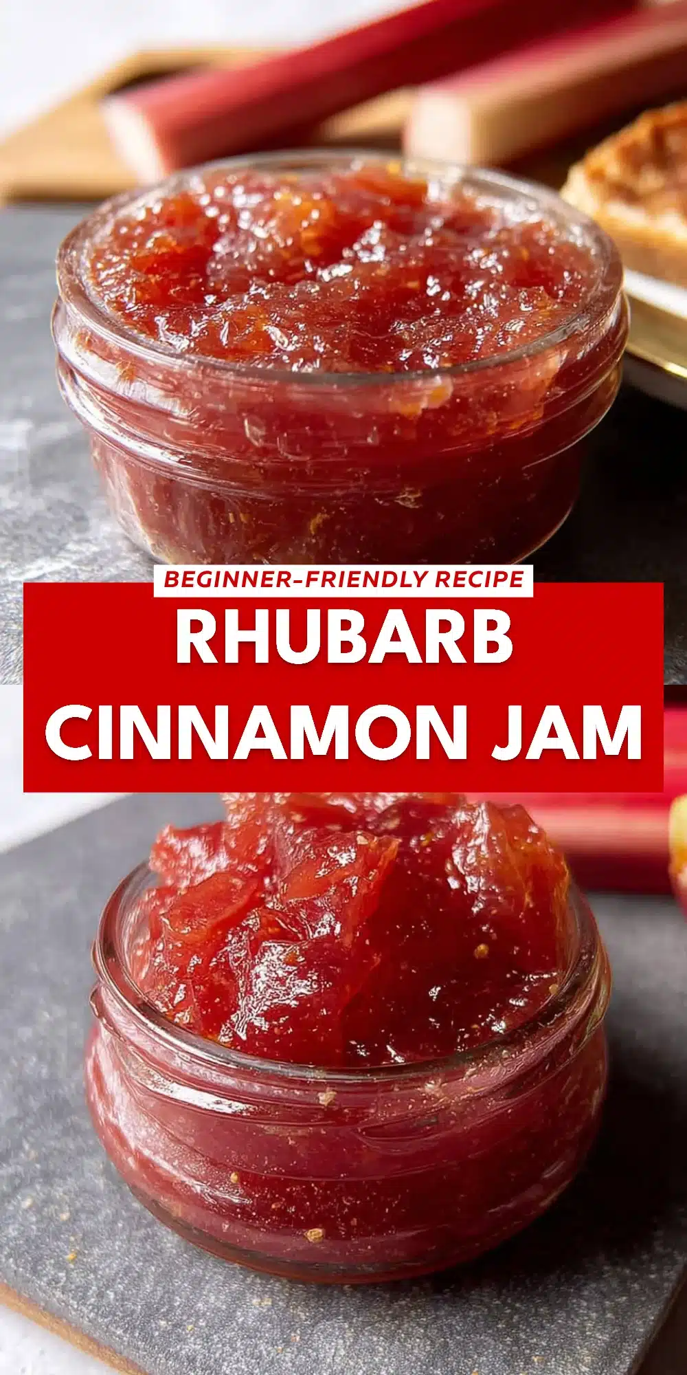 Rhubarb Cinnamon Jam