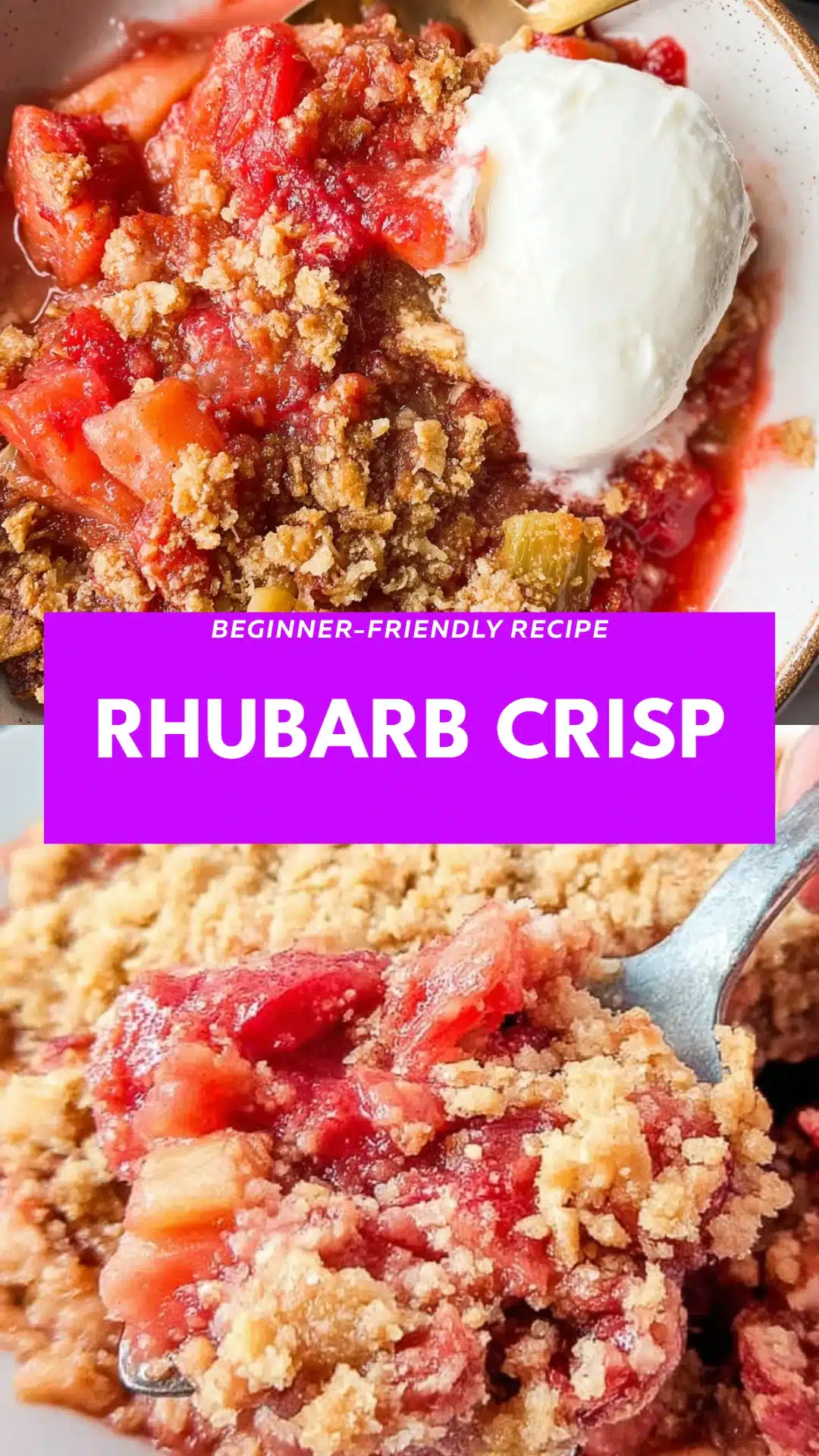 Rhubarb Crisp