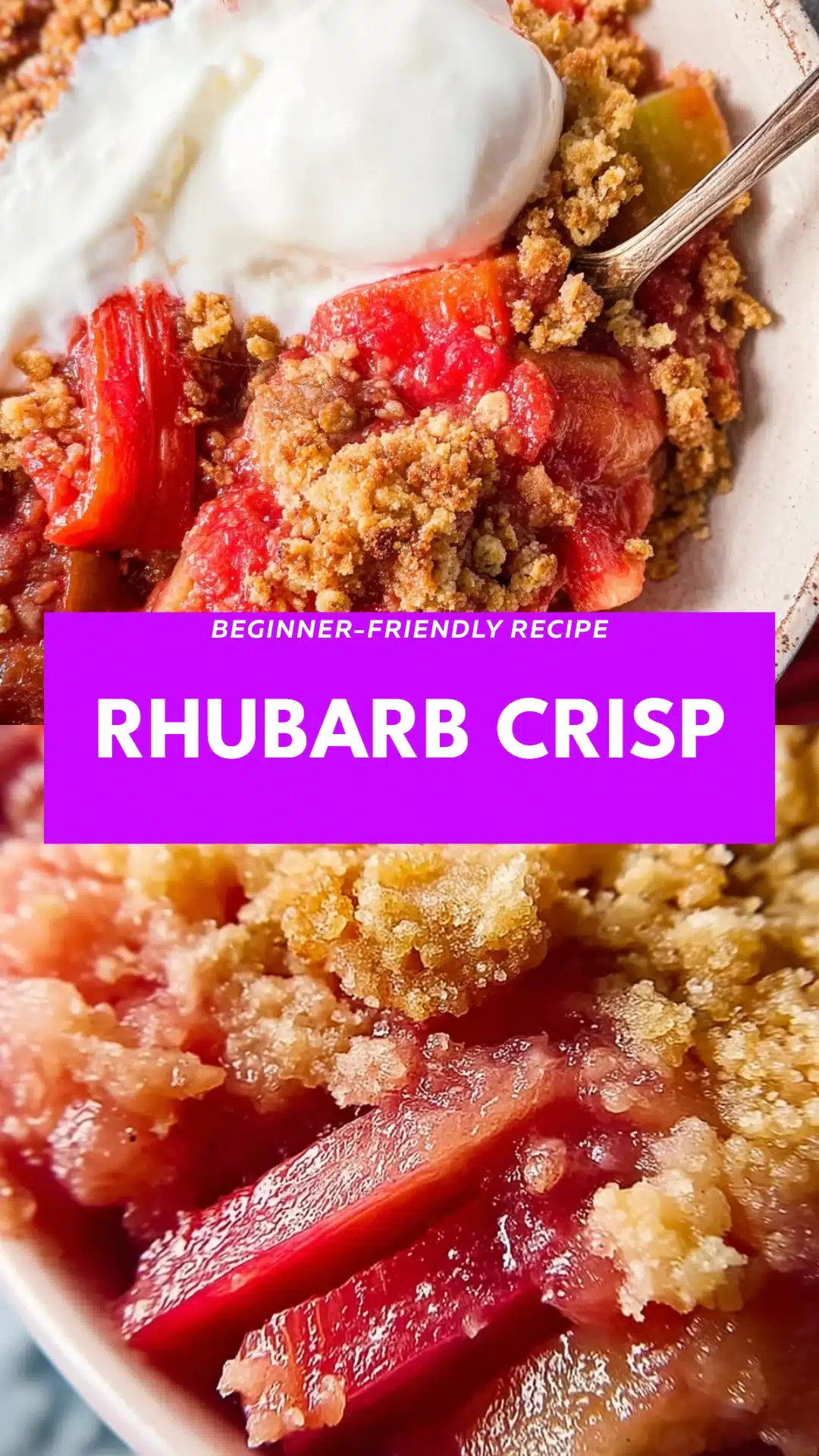 Rhubarb Crisp