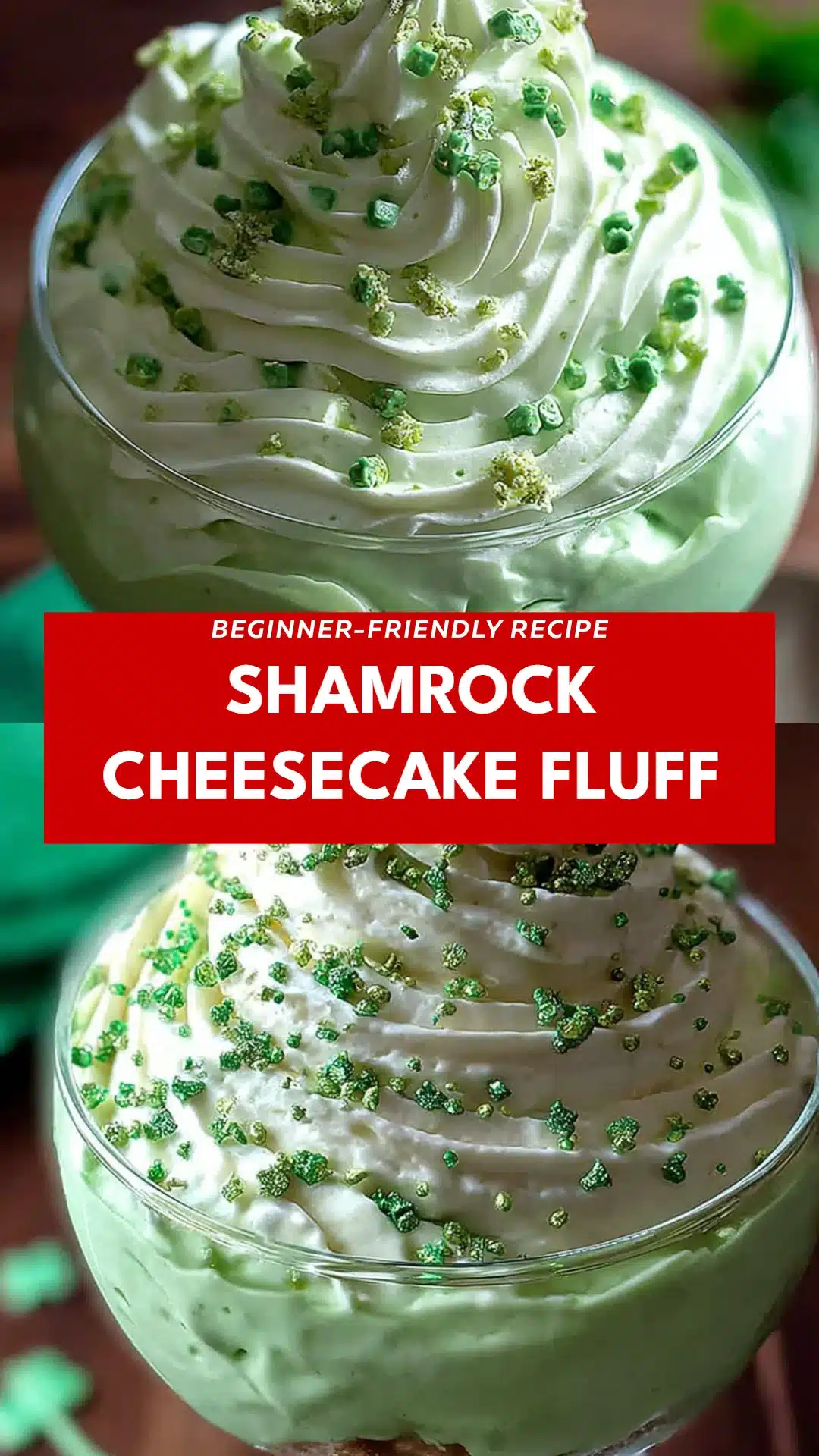 Shamrock Cheesecake Fluff