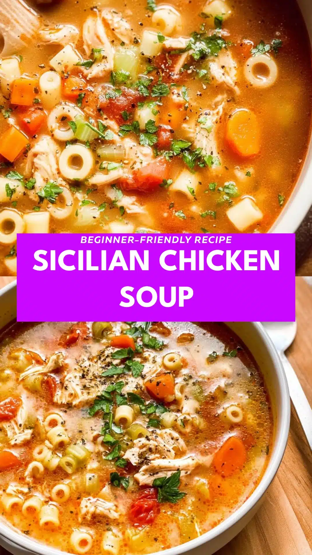 Sicilian Chicken Soup