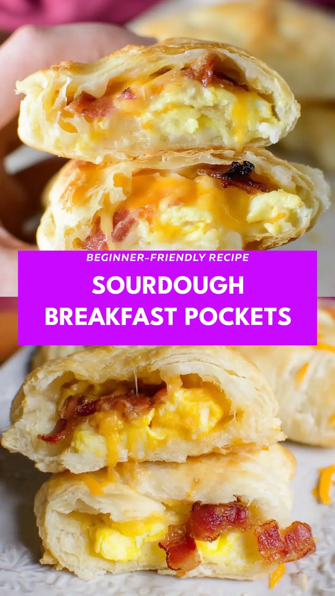 Sourdough Breakfast Pockets