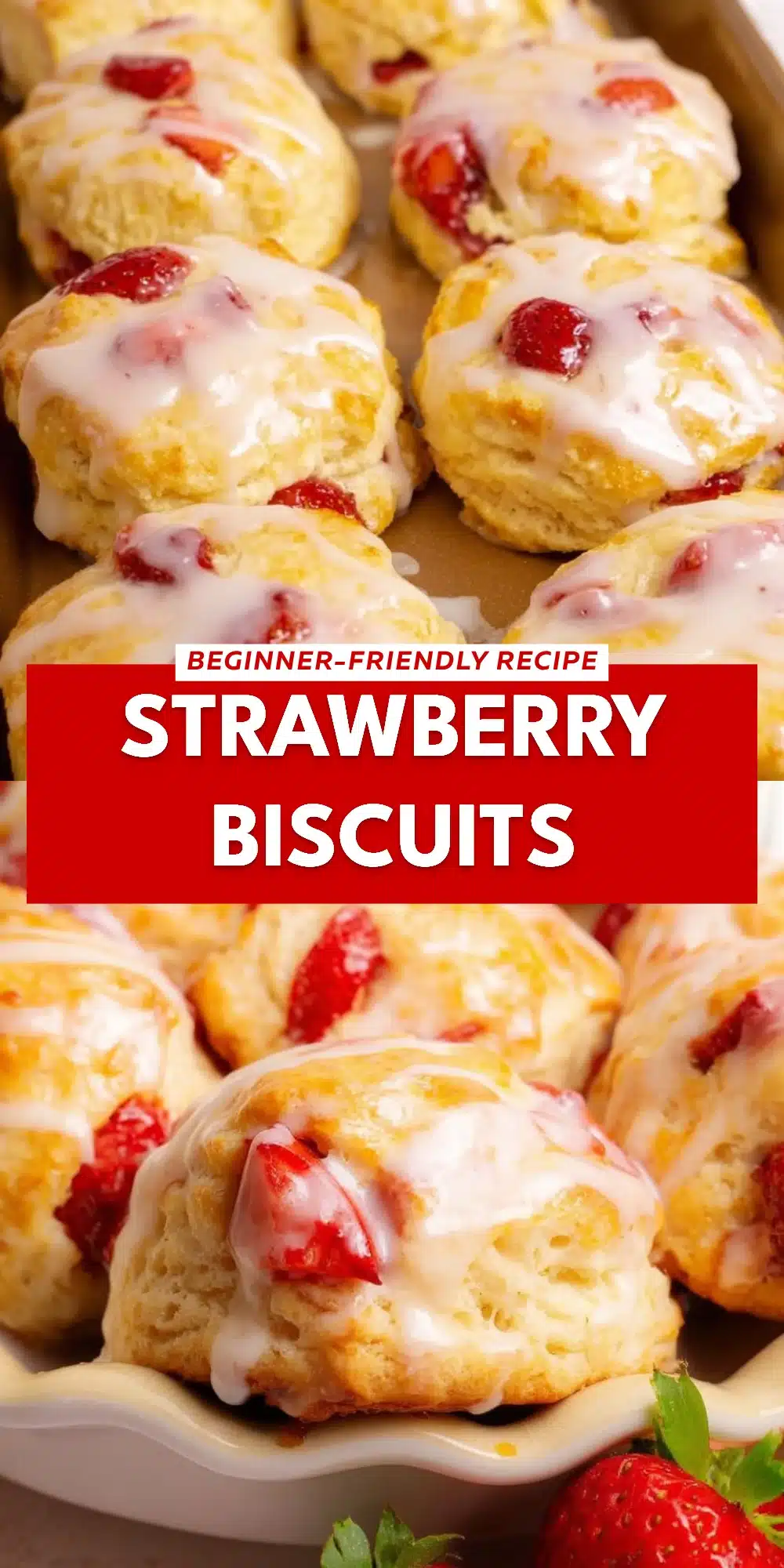 Strawberry Biscuits