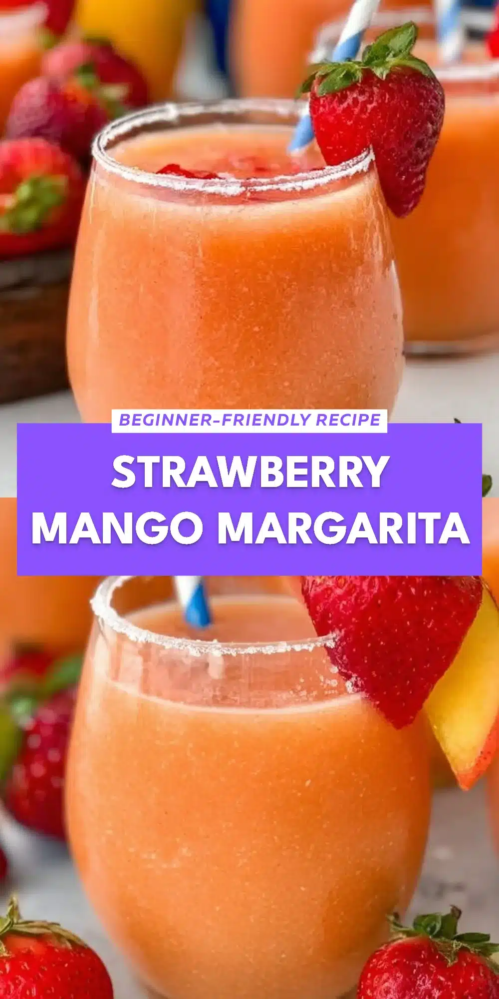 Strawberry Mango Margarita