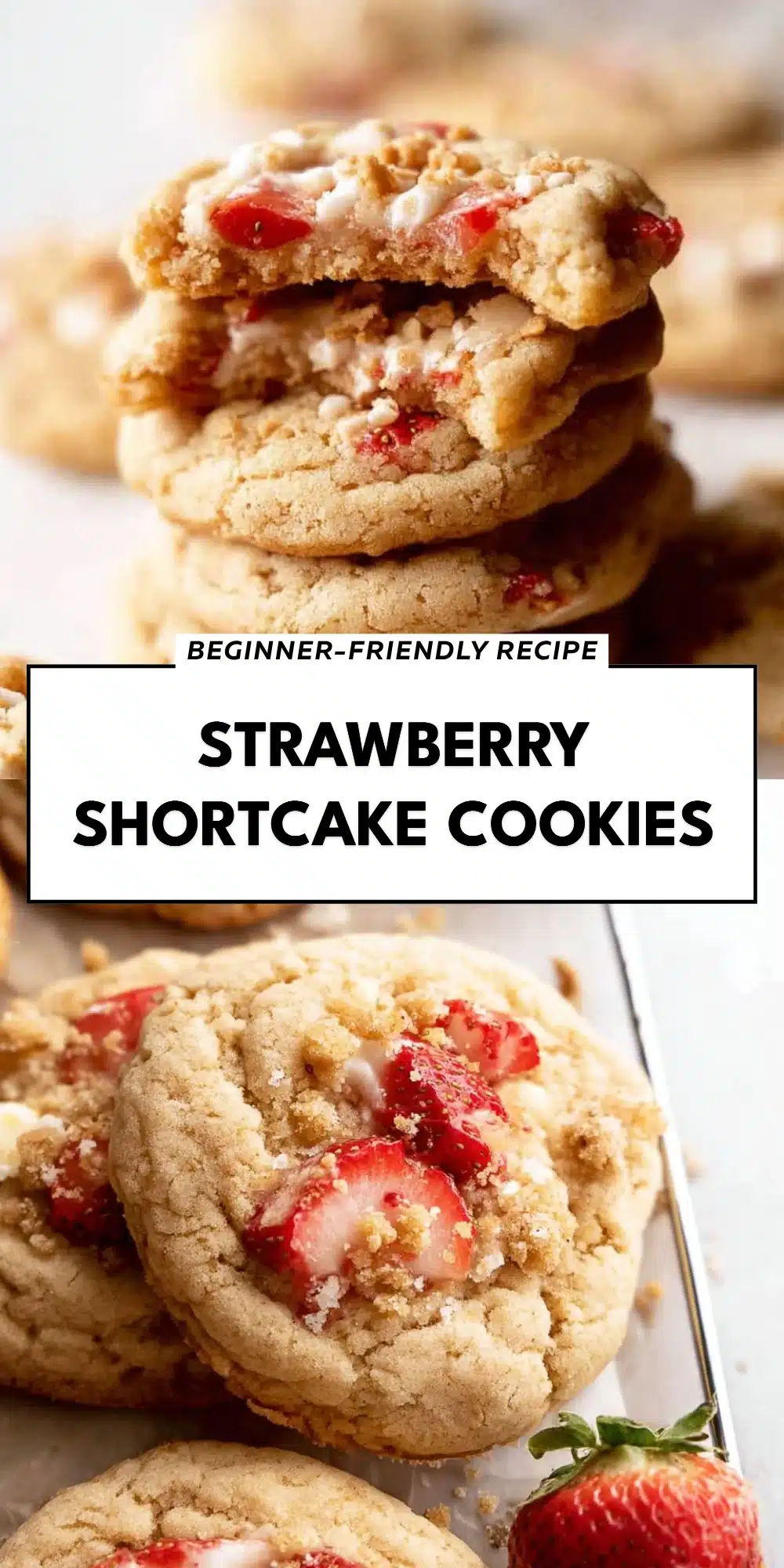 Strawberry Shortcake Cookies