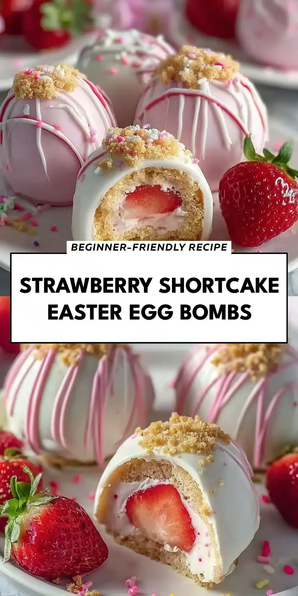 Strawberry Shortcake Easter Egg Bombs
