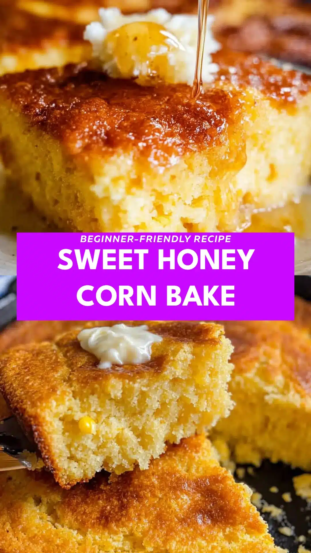 Sweet Honey Corn Bake