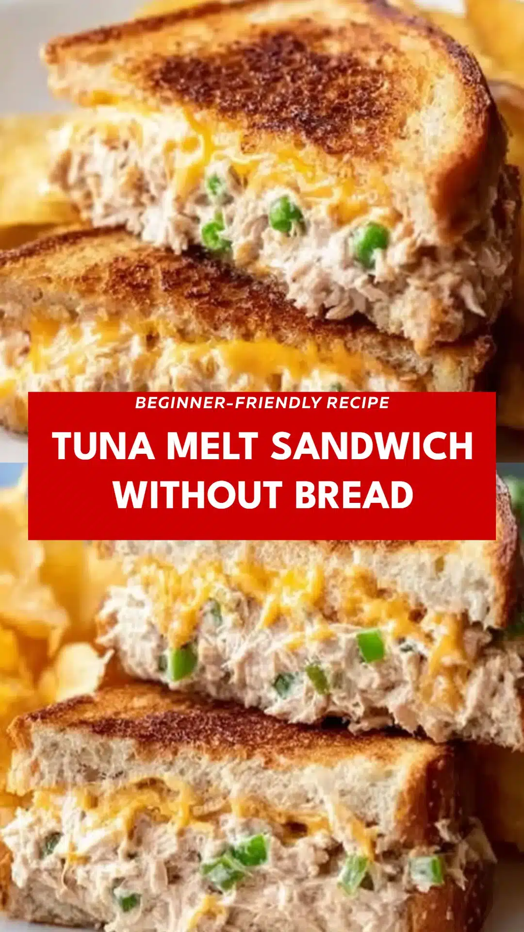 Tuna Melt Sandwich Without Bread
