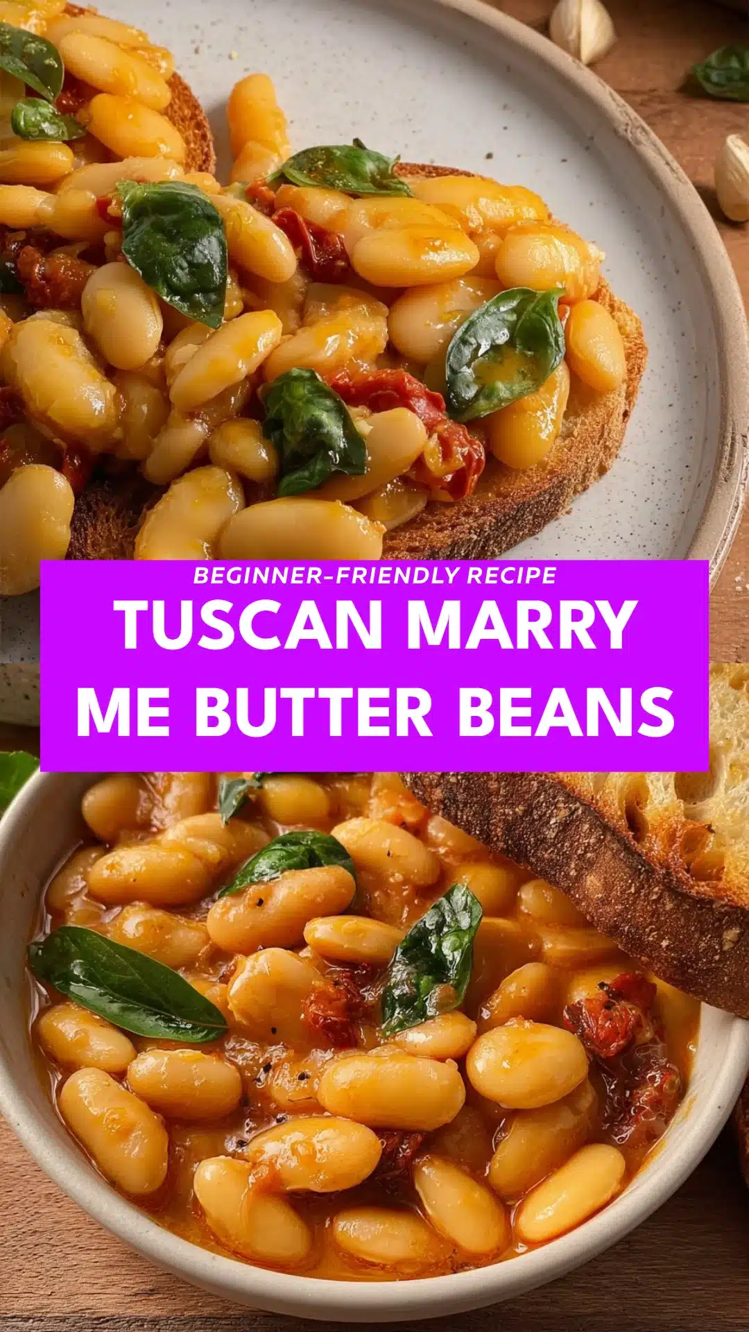 Tuscan Marry Me Butter Beans