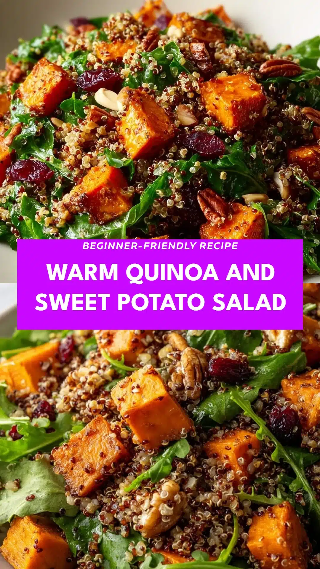 Warm Quinoa and Sweet Potato Salad