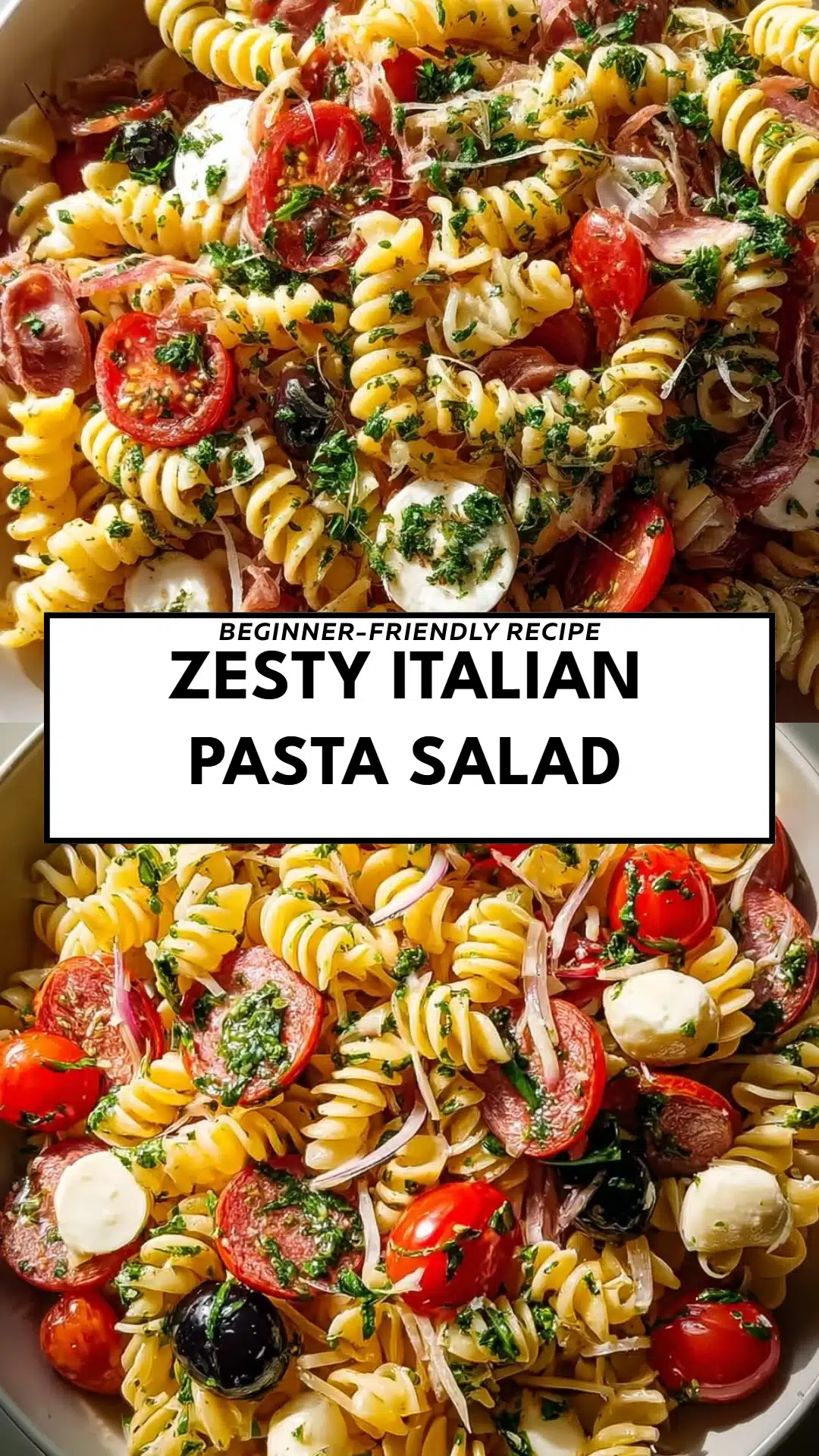 Zesty Italian Pasta Salad