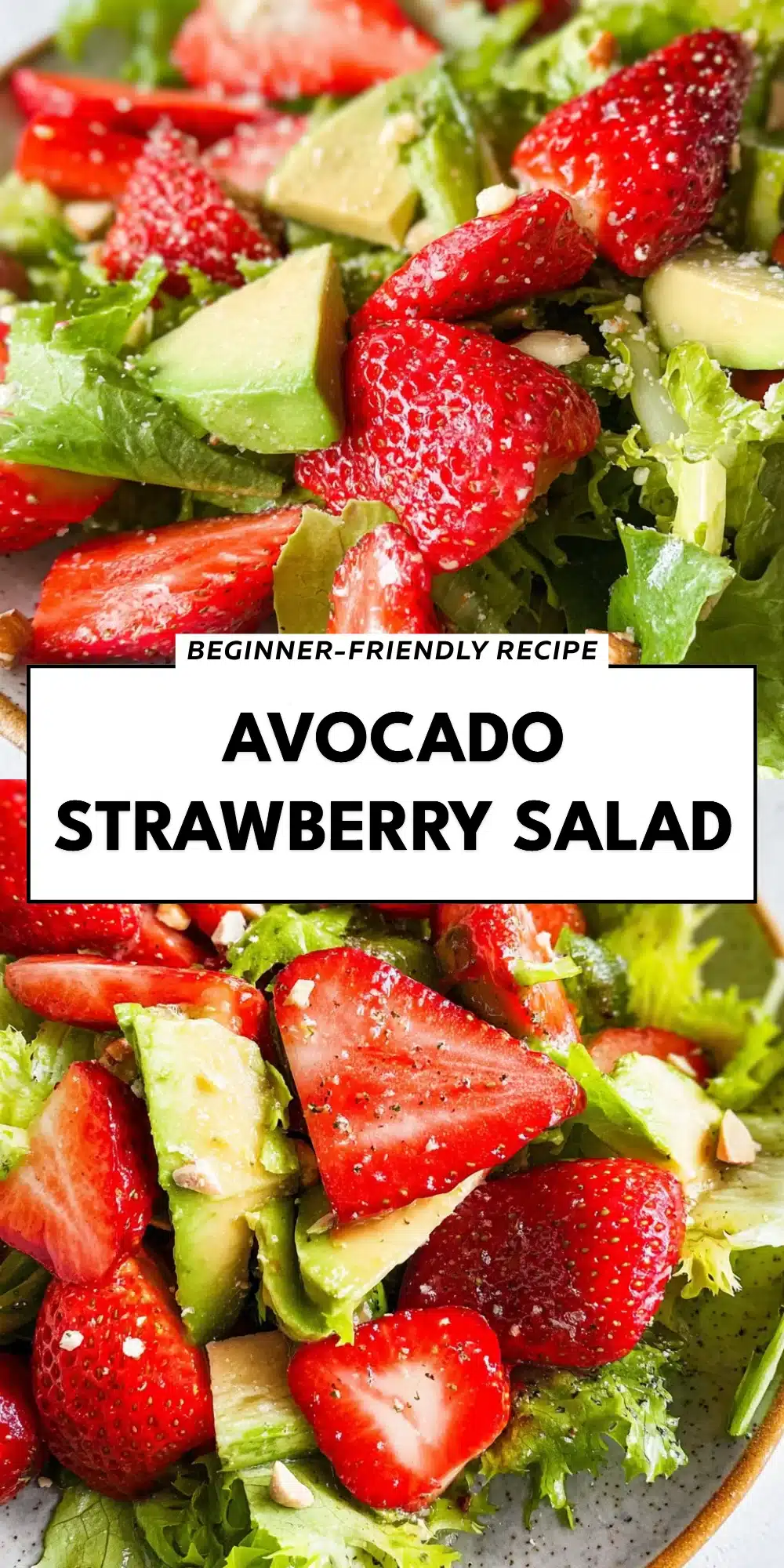 Avocado Strawberry Salad