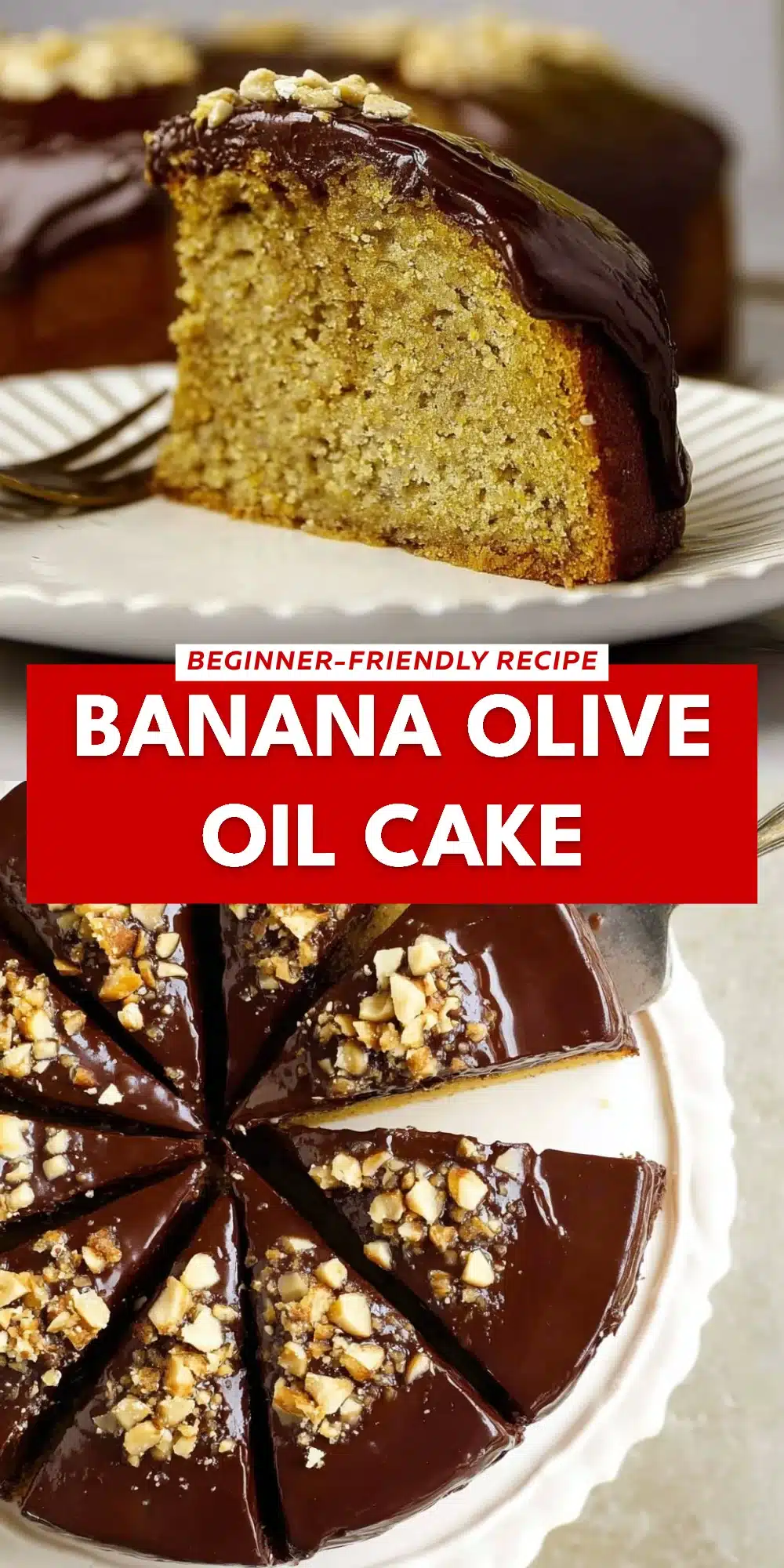Banana Olive Oil Cake