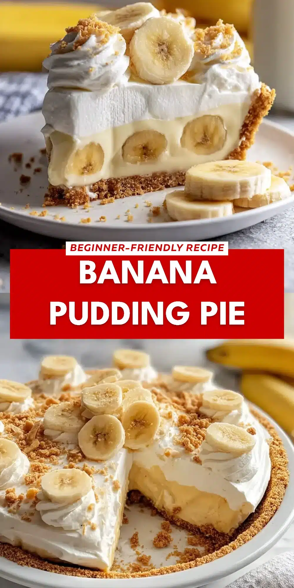 Banana Pudding Pie