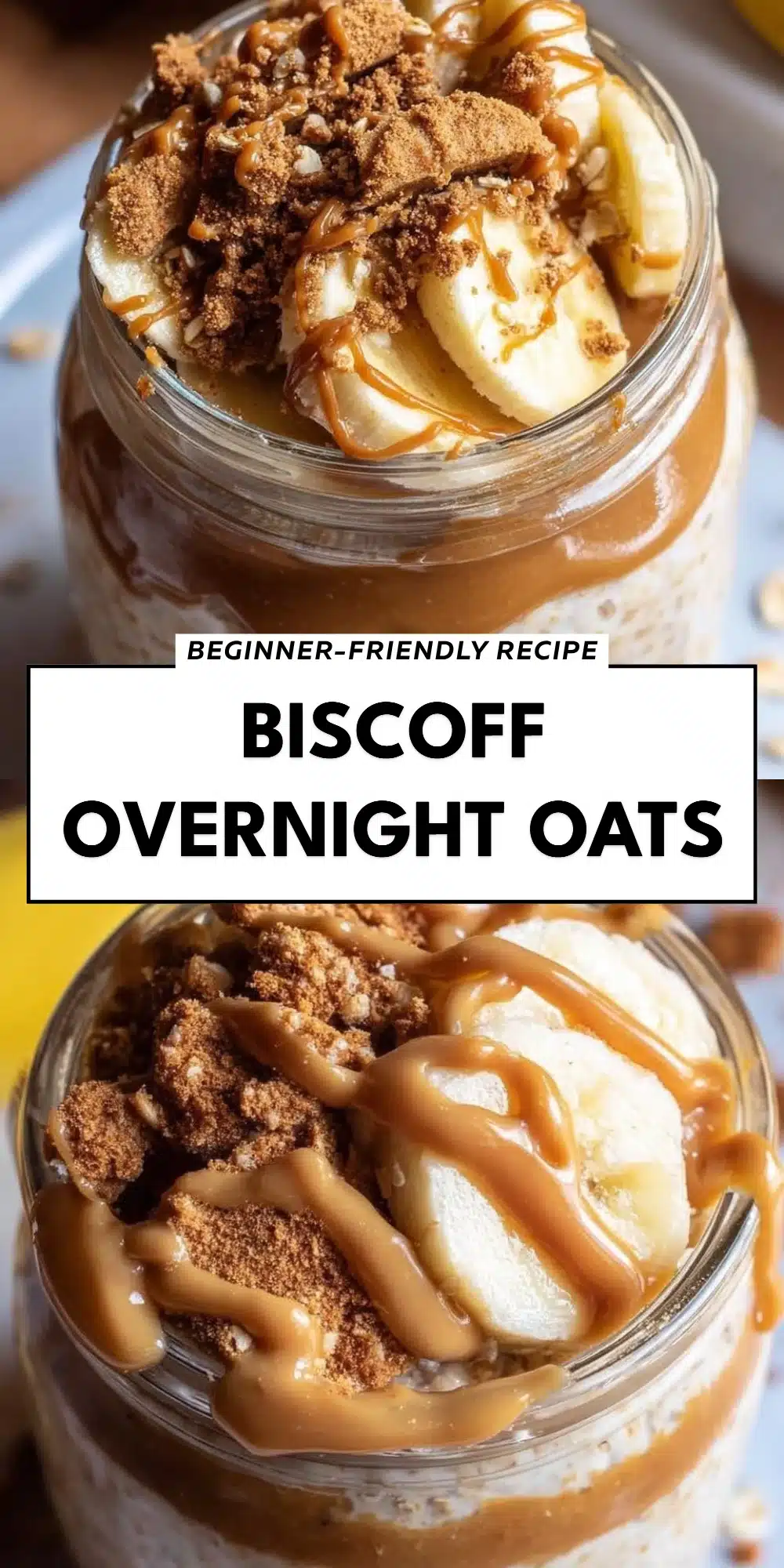 Biscoff Overnight Oats