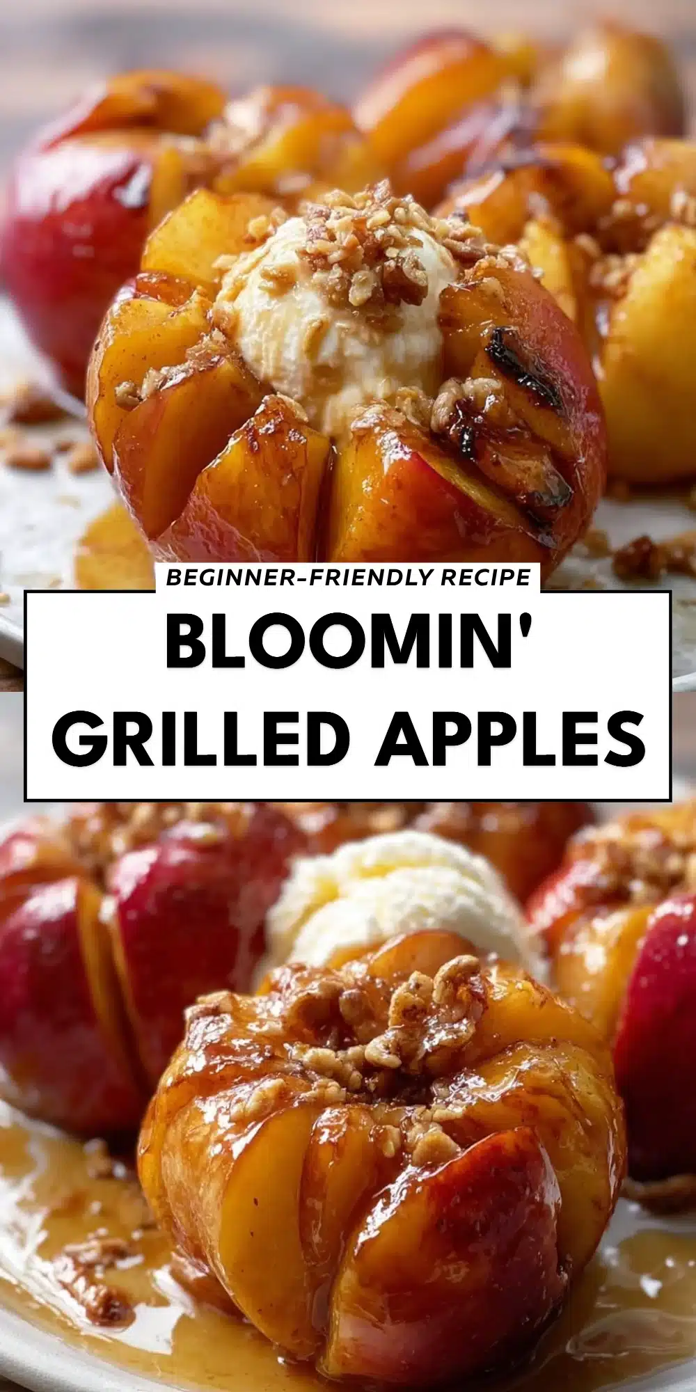 Bloomin' Grilled Apples