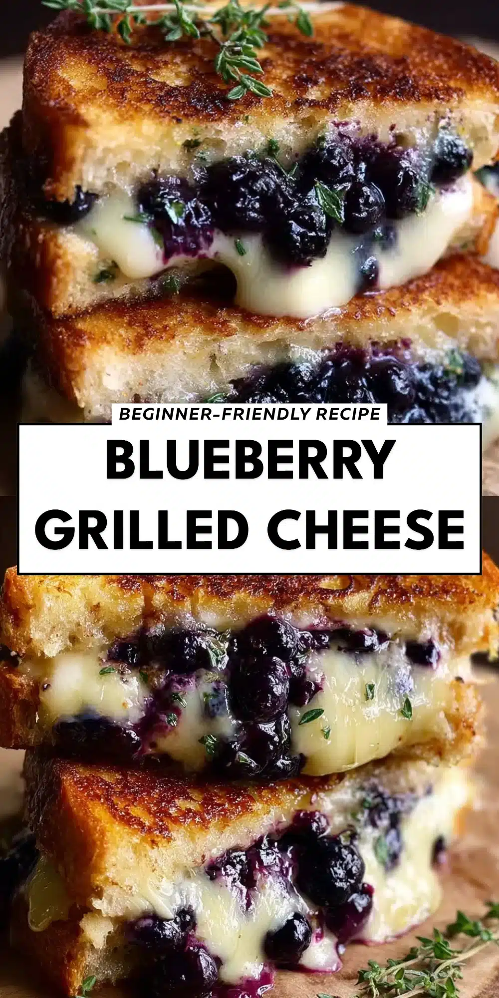 Blueberry Grilled Cheese