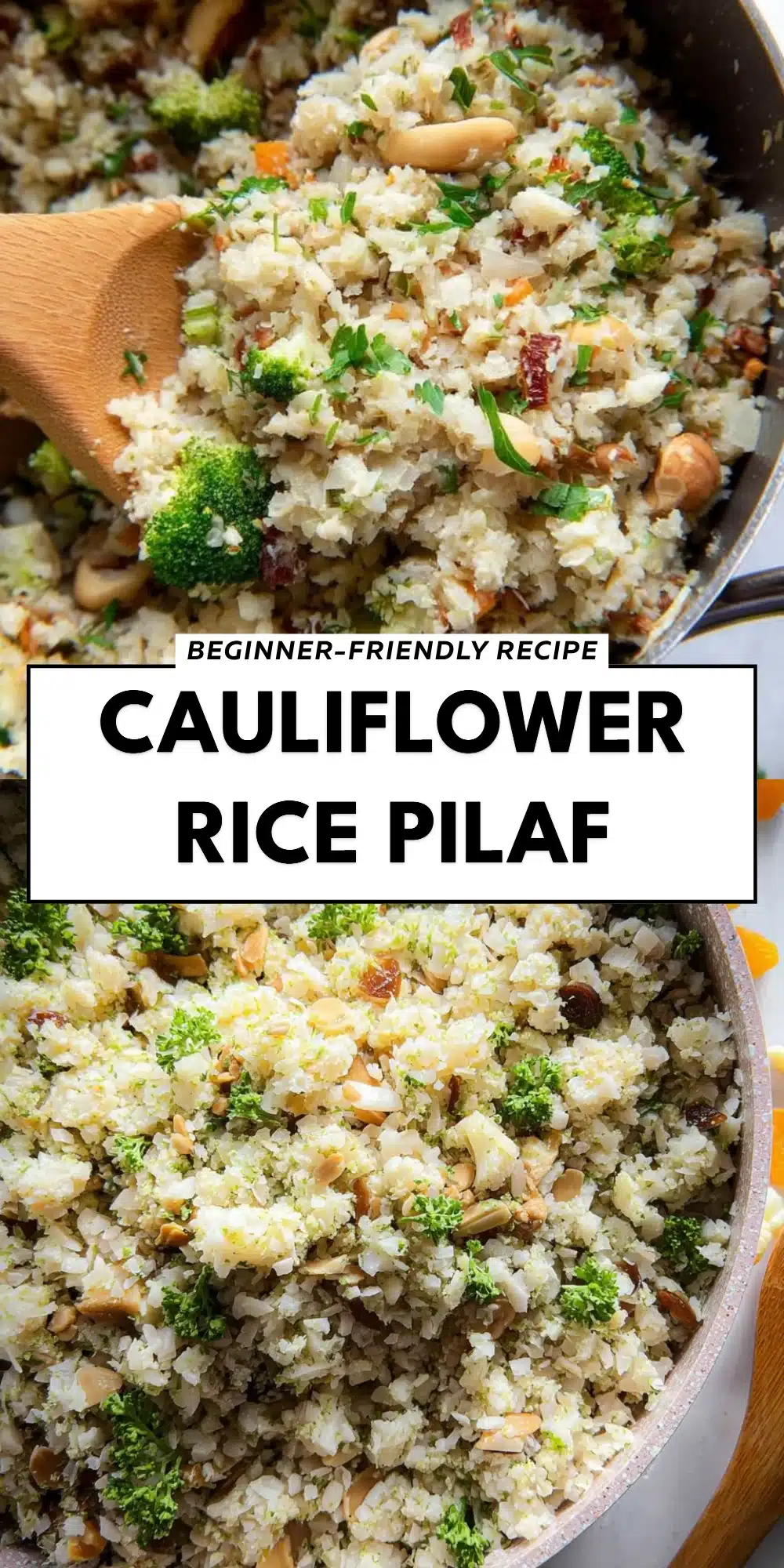 Cauliflower Rice Pilaf