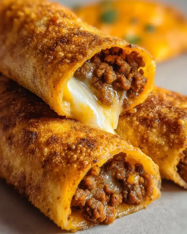 Plate of cheesy taco sticks, a savory snack filled with cheese and taco seasonings.