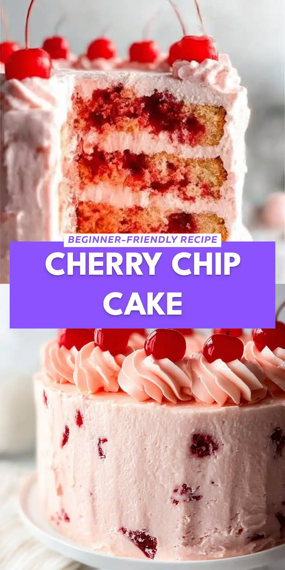 Cherry Chip Cake