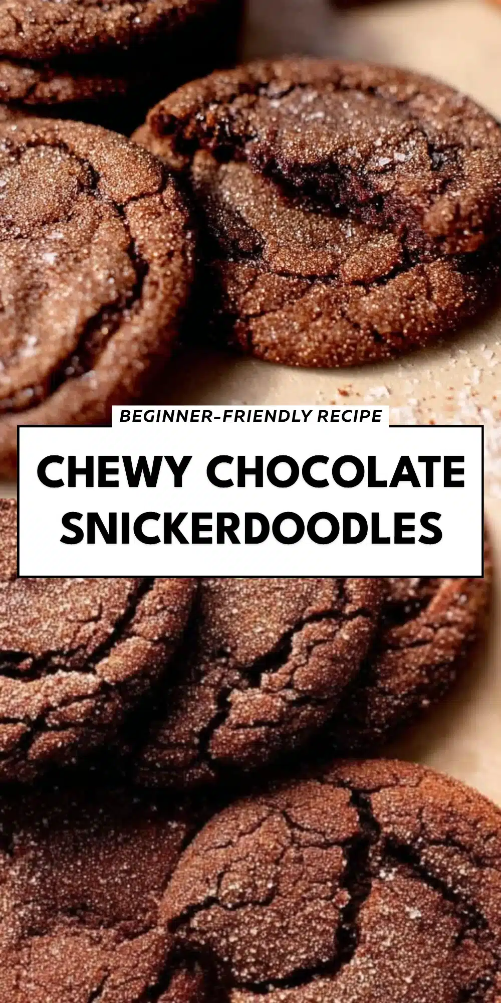 Chewy Chocolate Snickerdoodles