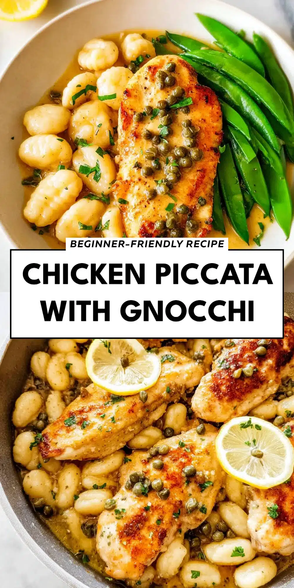 Chicken Piccata with Gnocchi