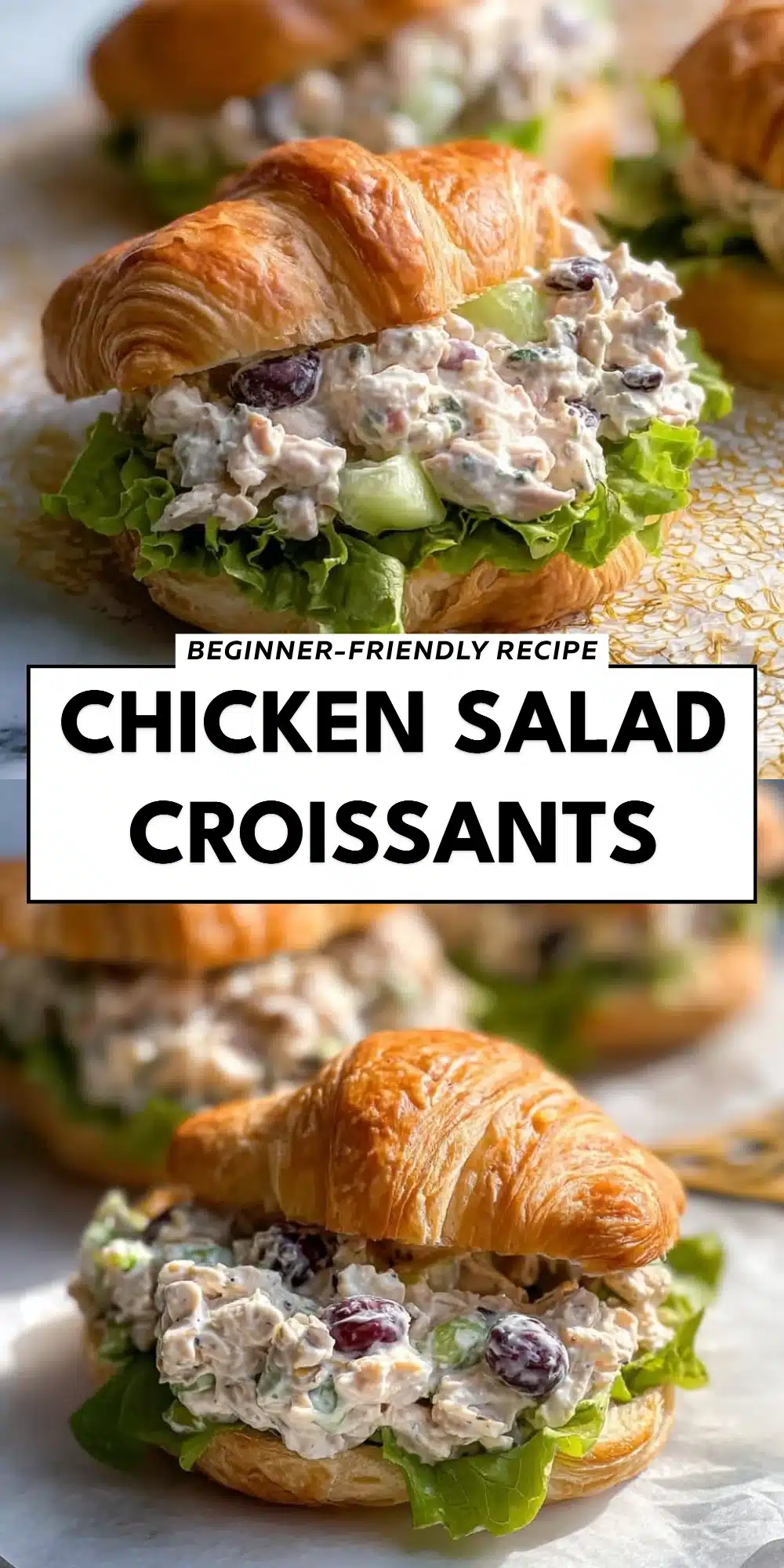 Chicken Salad Croissants