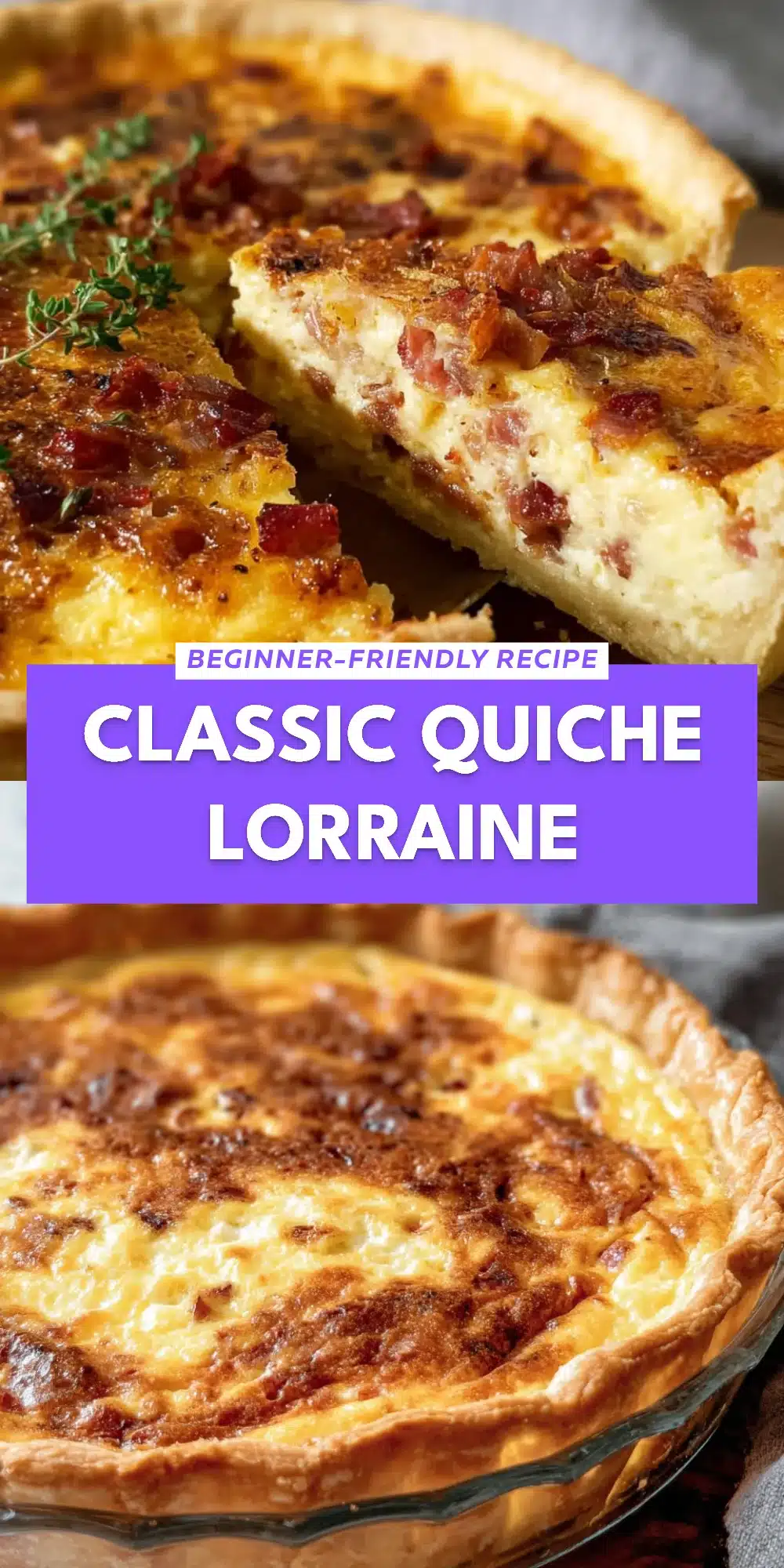 Classic Quiche Lorraine