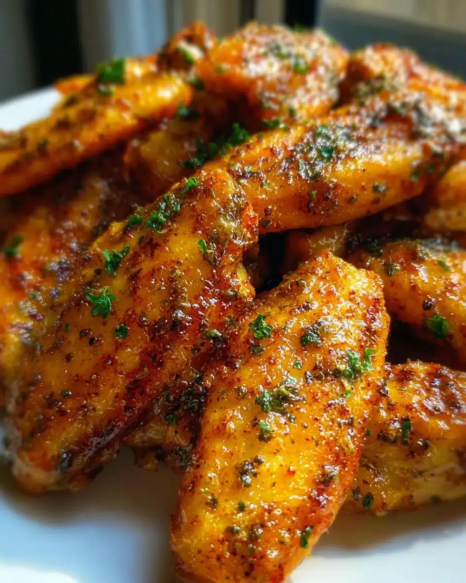 Savory Cowboy Butter Chicken Wings