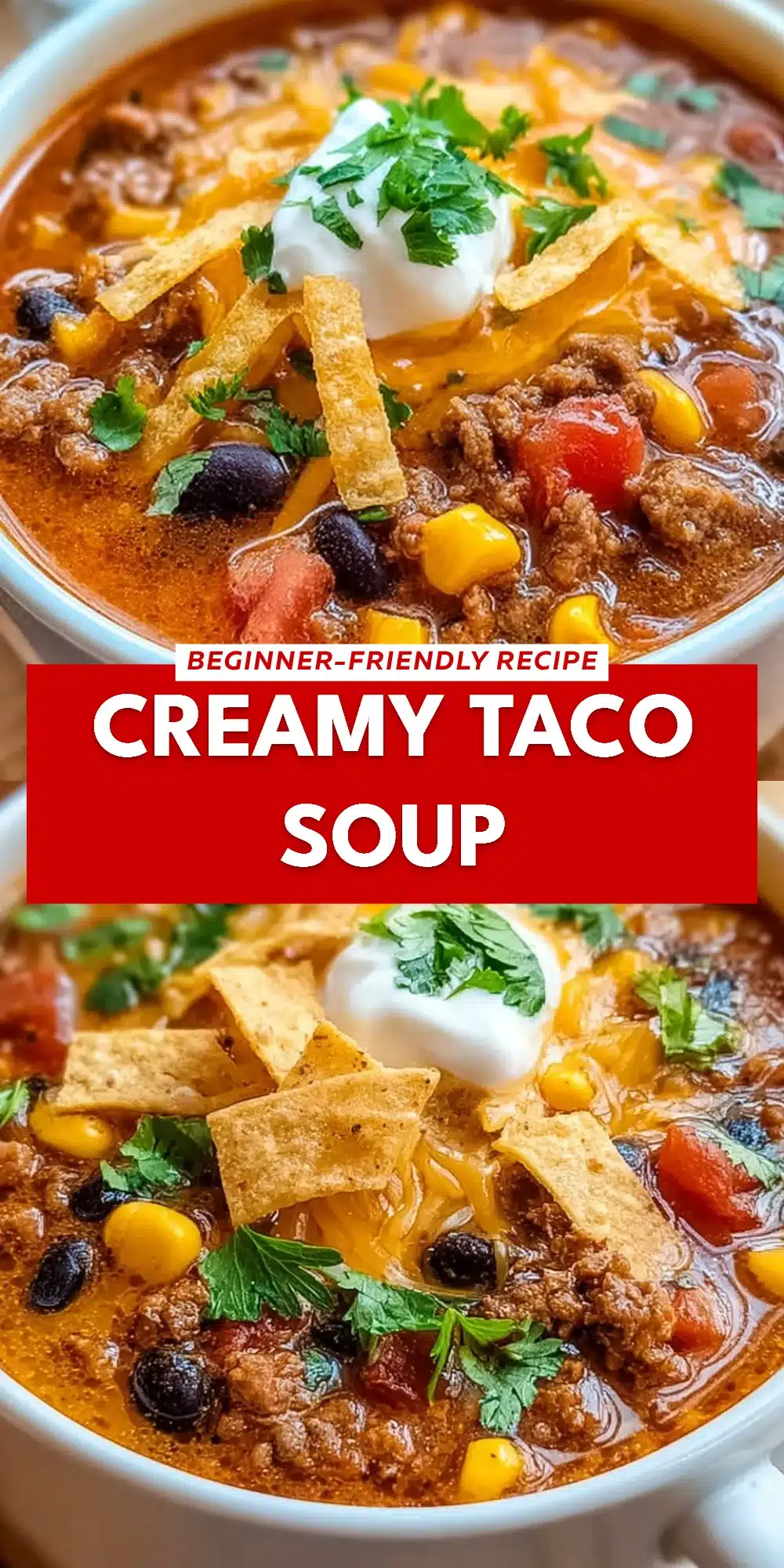 Creamy Taco Soup