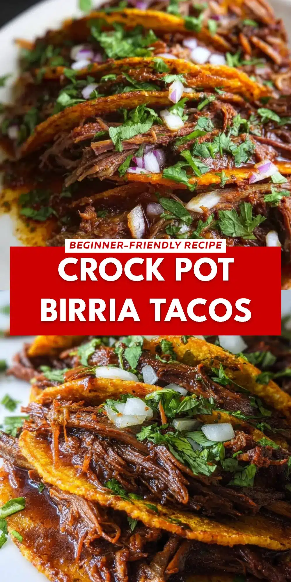 Crock Pot Birria Tacos