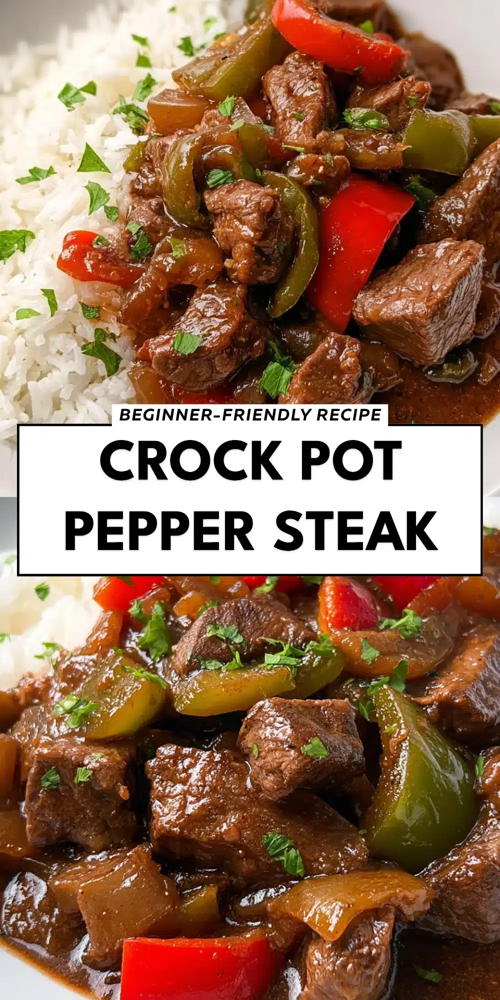 Crock Pot Pepper Steak