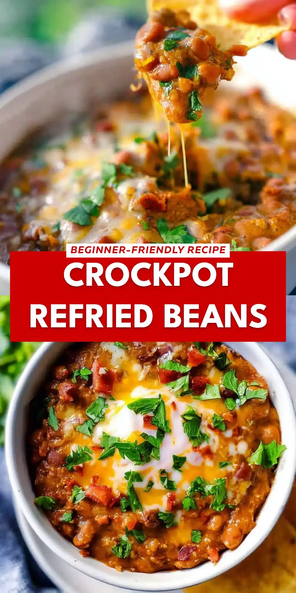 Crockpot Refried Beans
