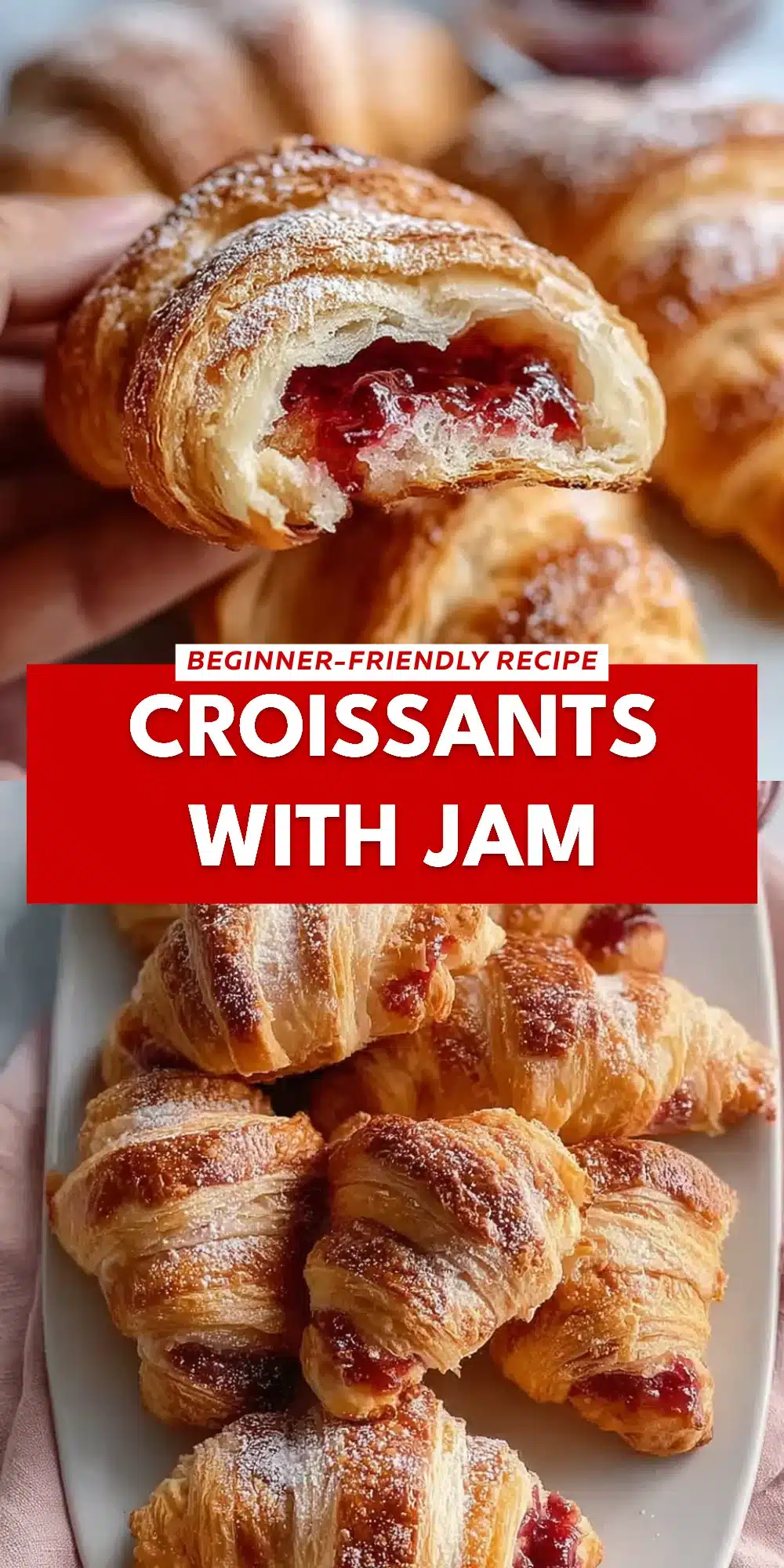 Croissants with Jam