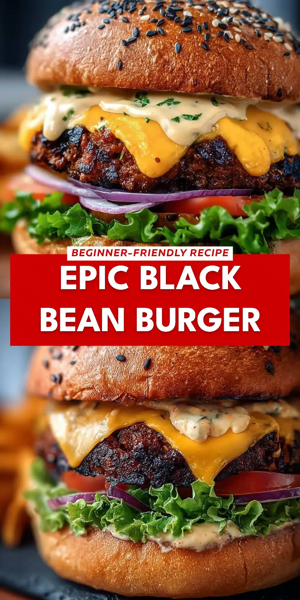 Epic Black Bean Burger
