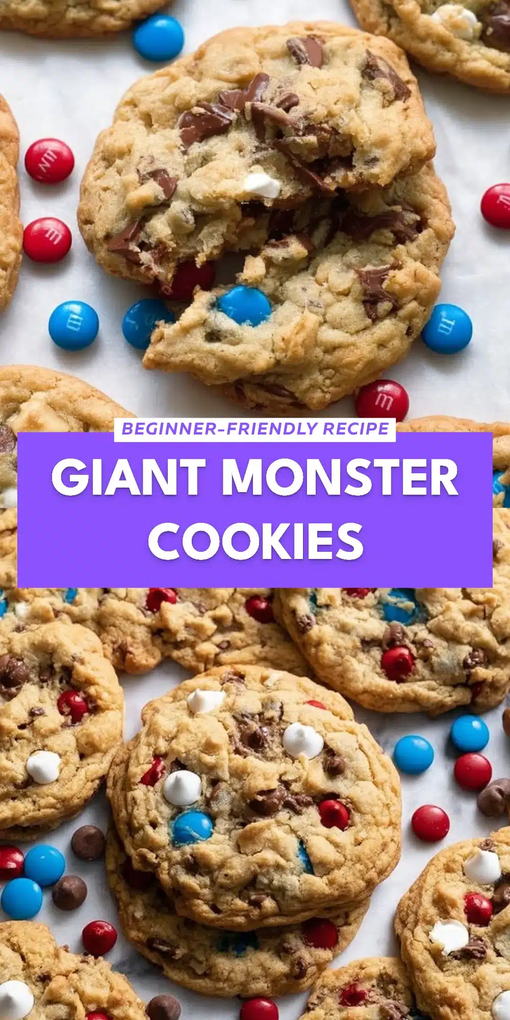 Giant Monster Cookies
