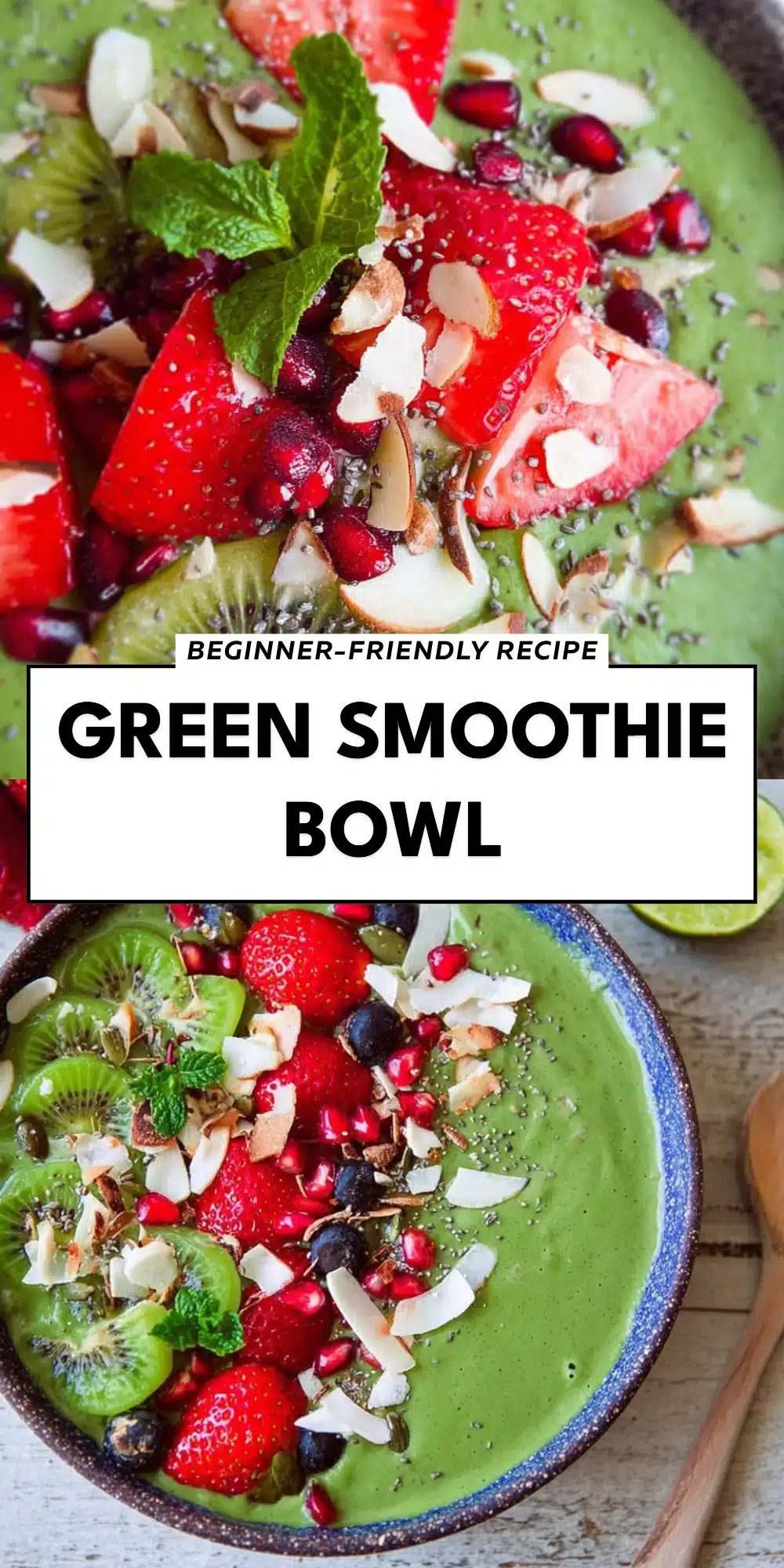 Green smoothie bowl