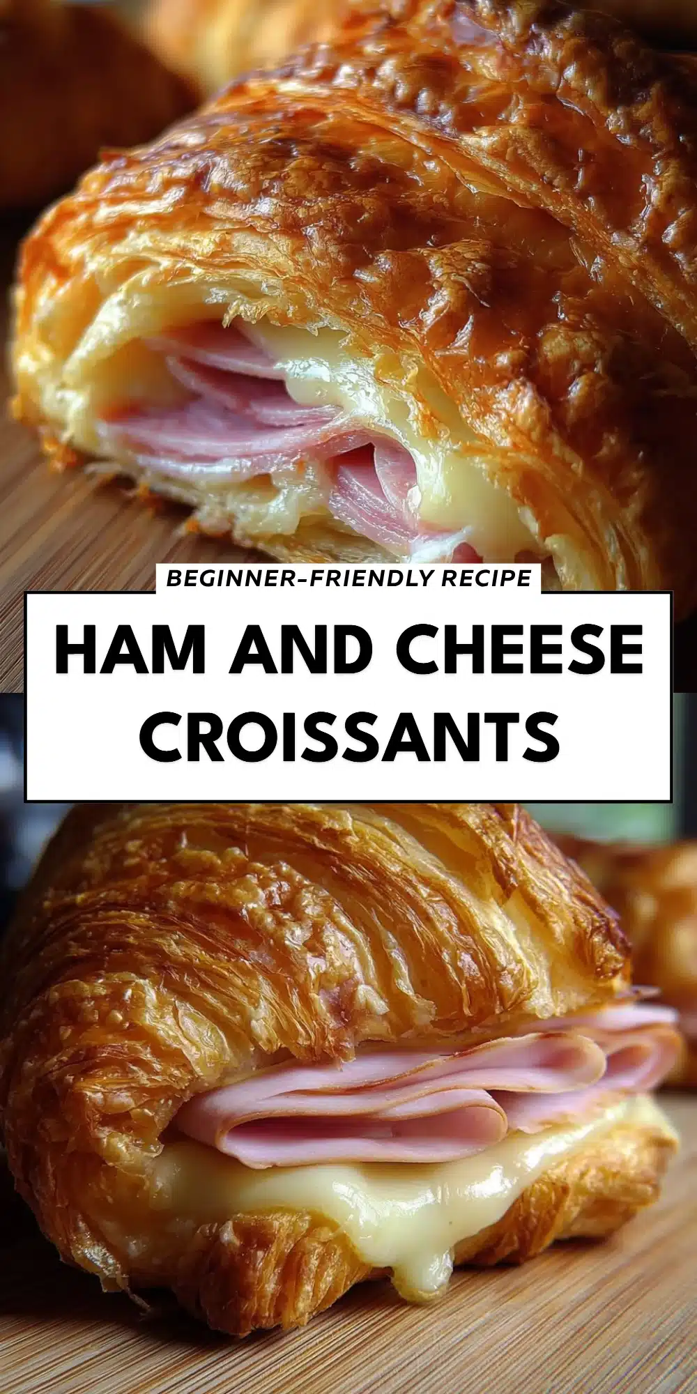 Ham and Cheese Croissants