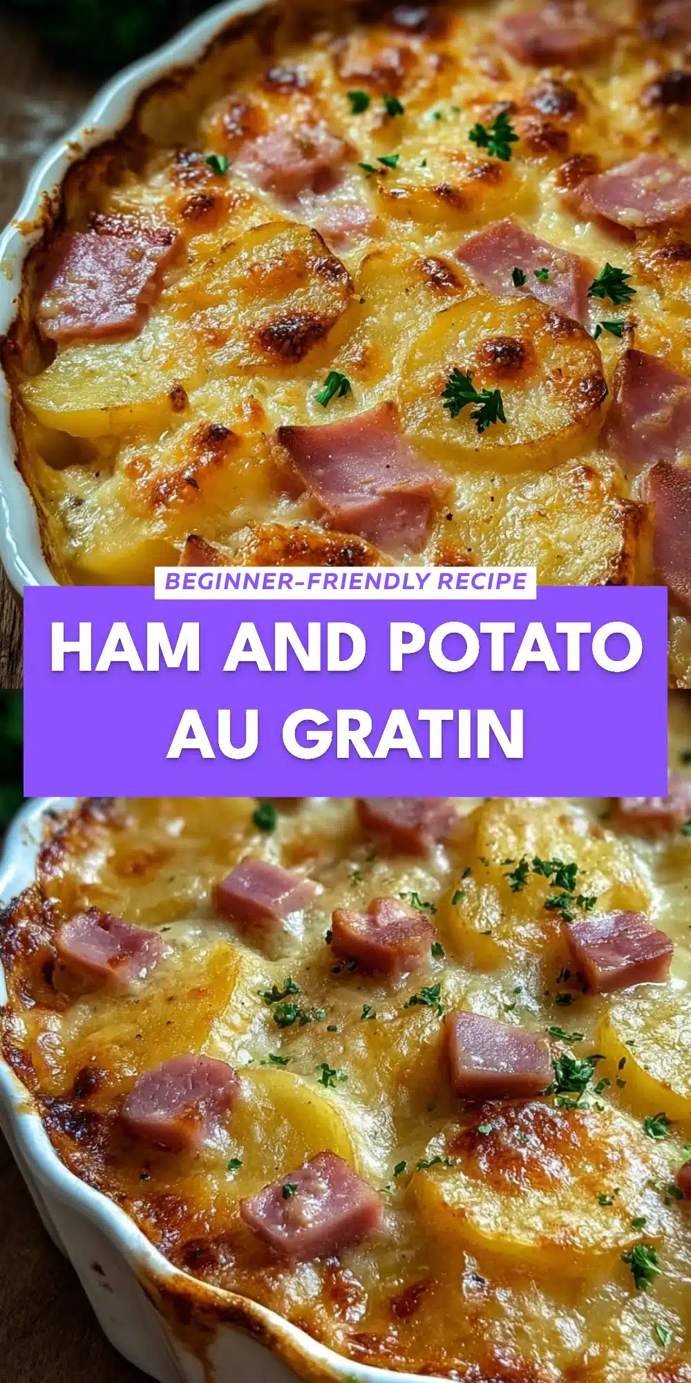 Ham and Potato Au Gratin