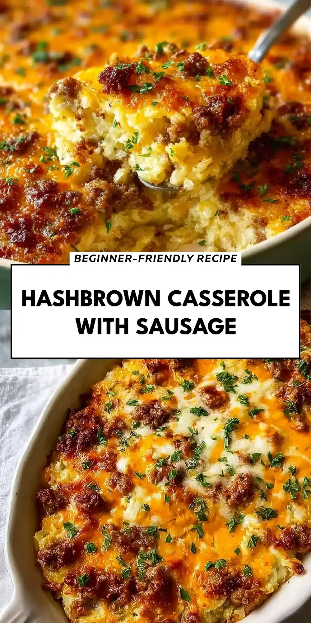 Hashbrown Casserole with Sausage