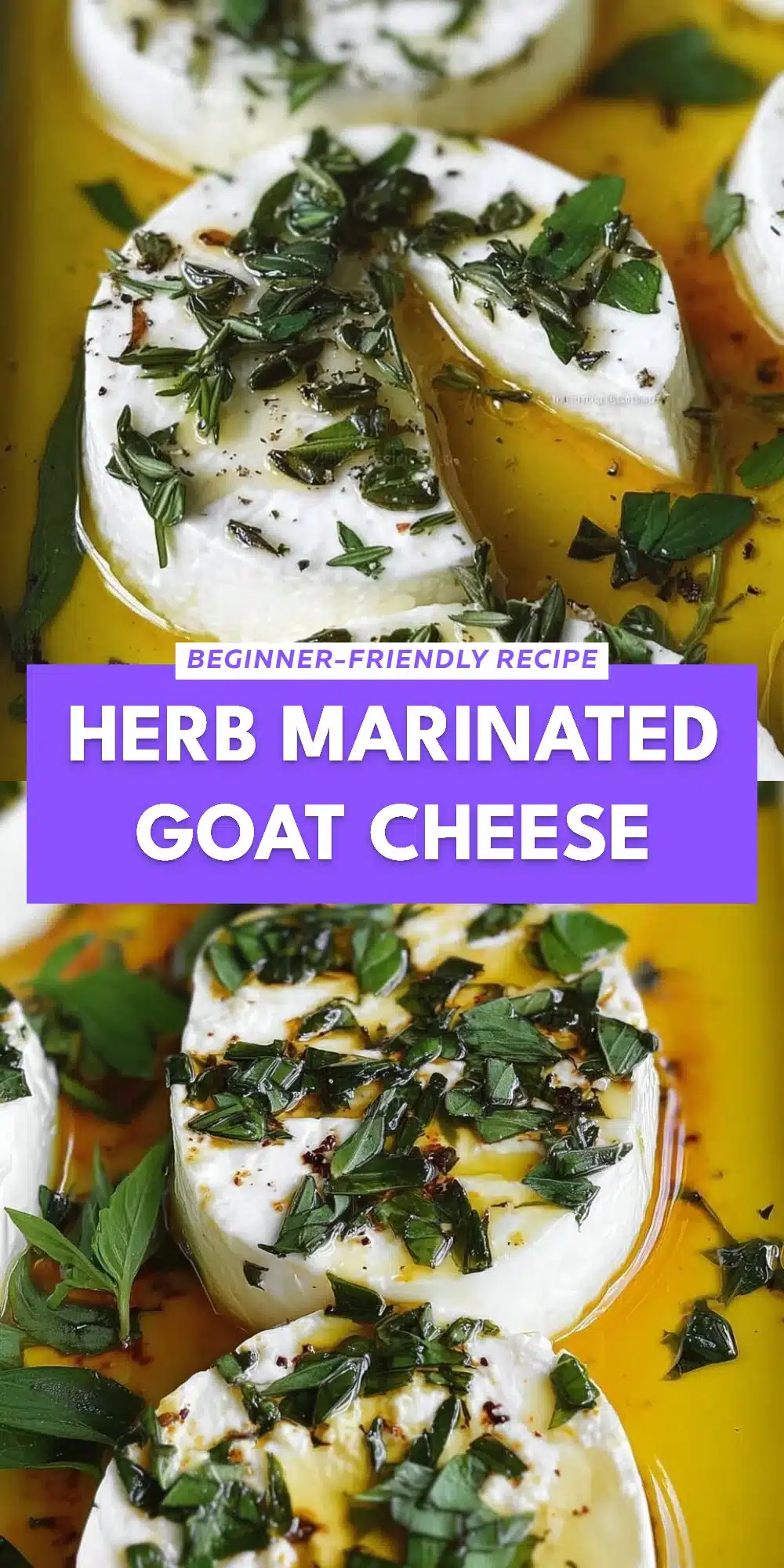 Herb Marinated Goat Cheese
