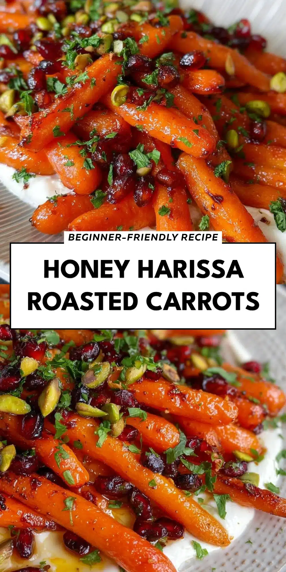 Honey Harissa Roasted Carrots