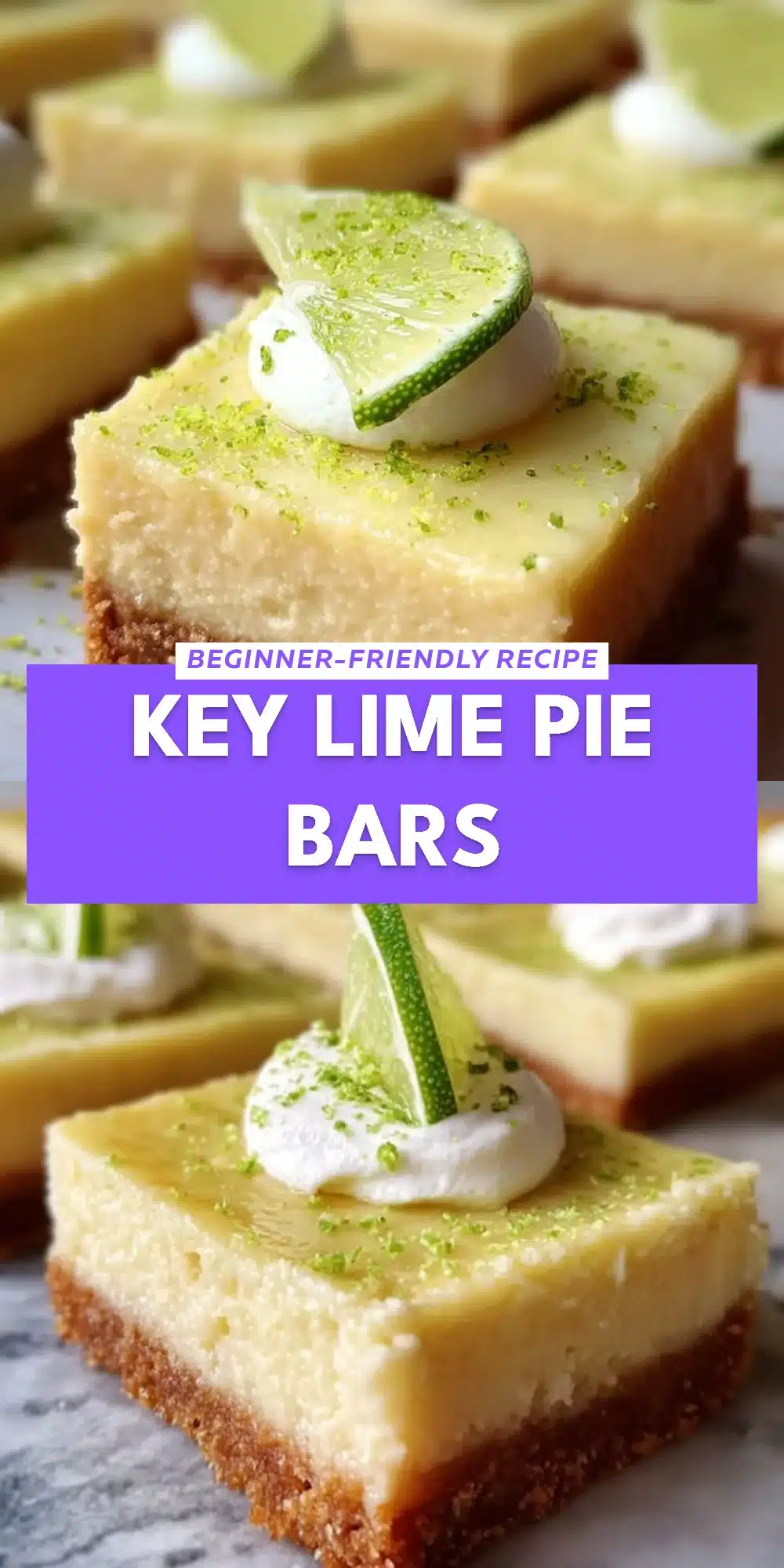 Key Lime Pie Bars