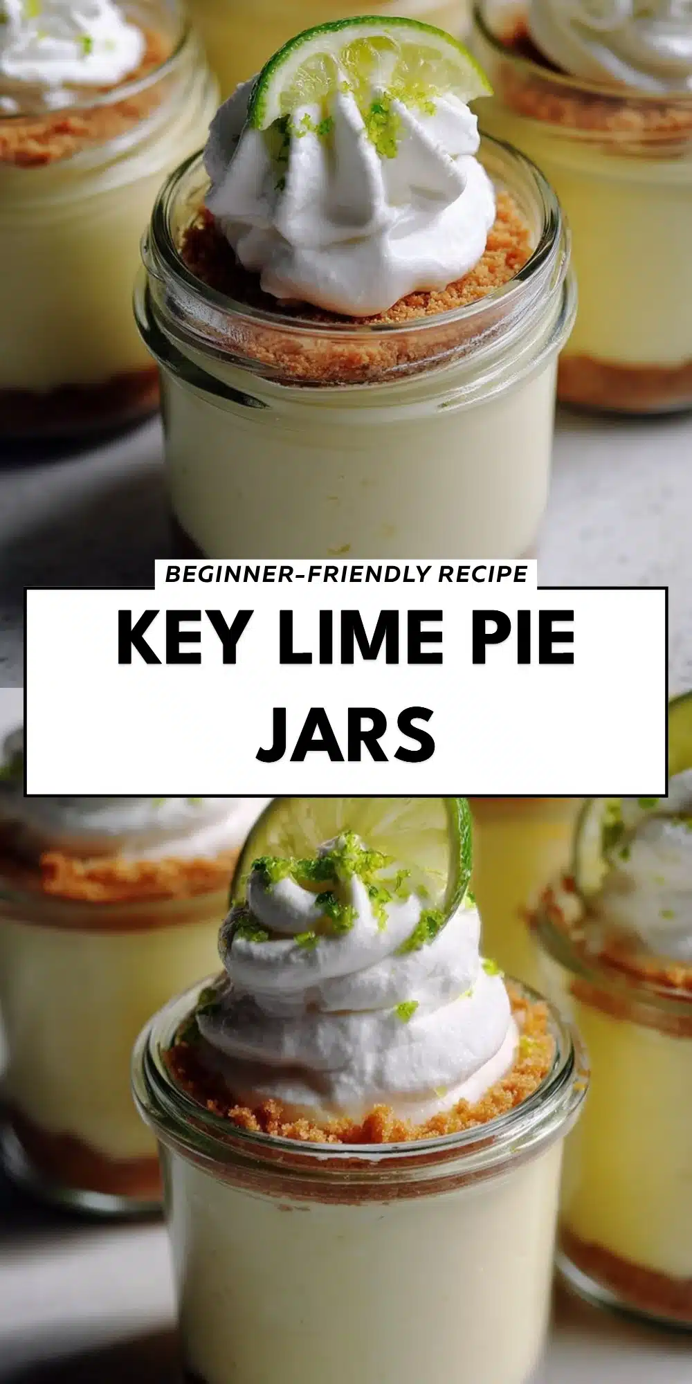 Key Lime Pie Jars