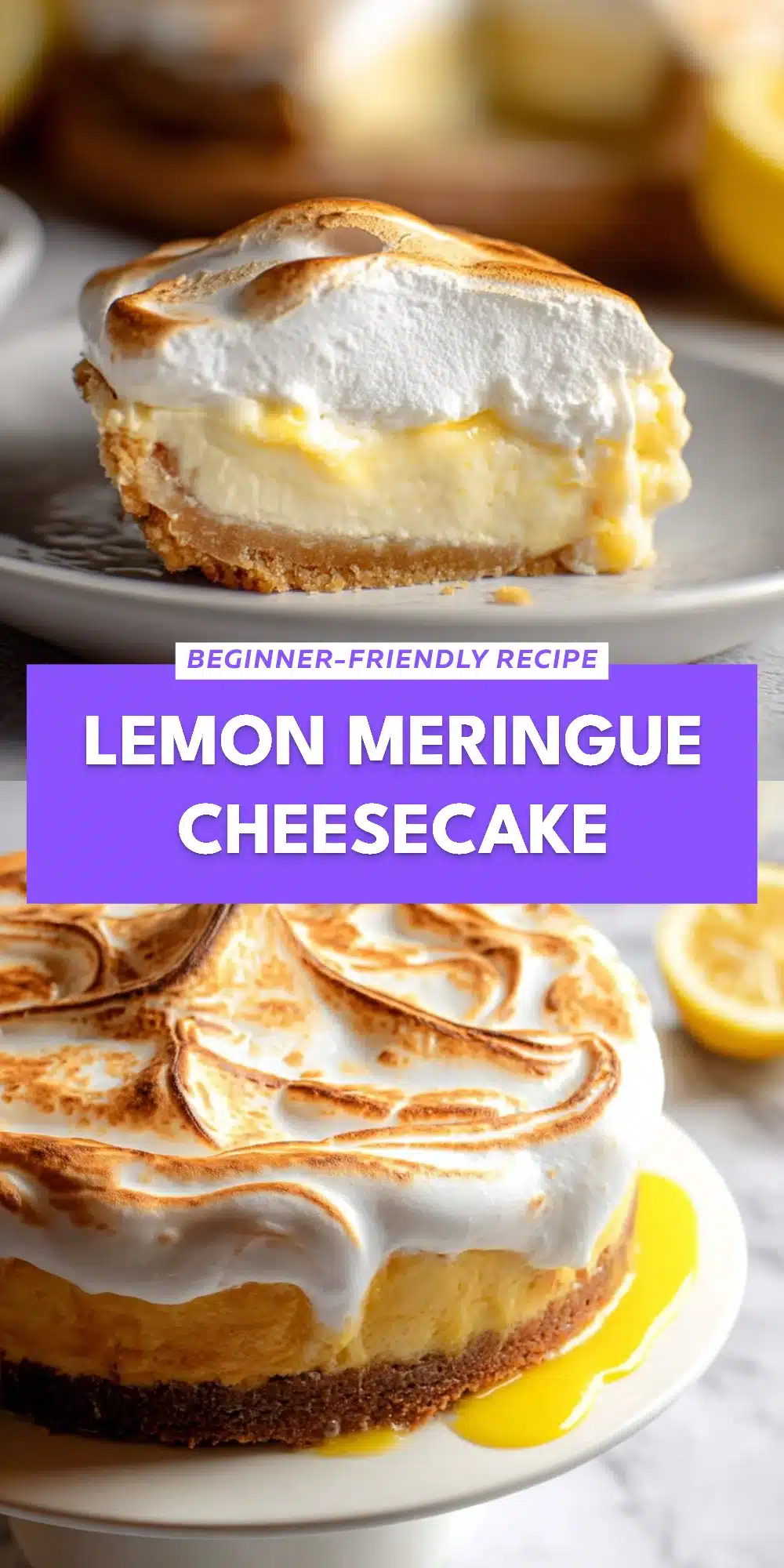 Lemon Meringue Cheesecake