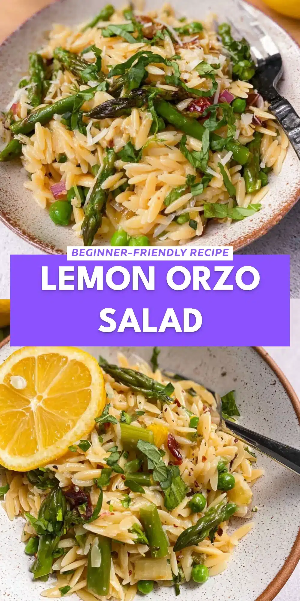 Lemon Orzo Salad