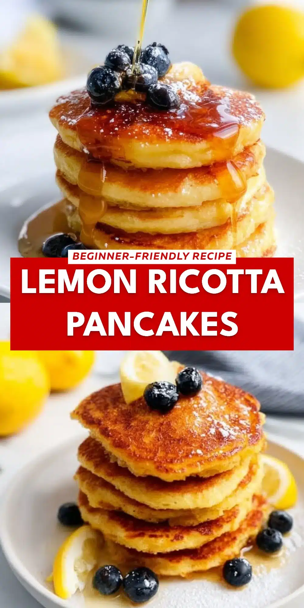 Lemon Ricotta Pancakes