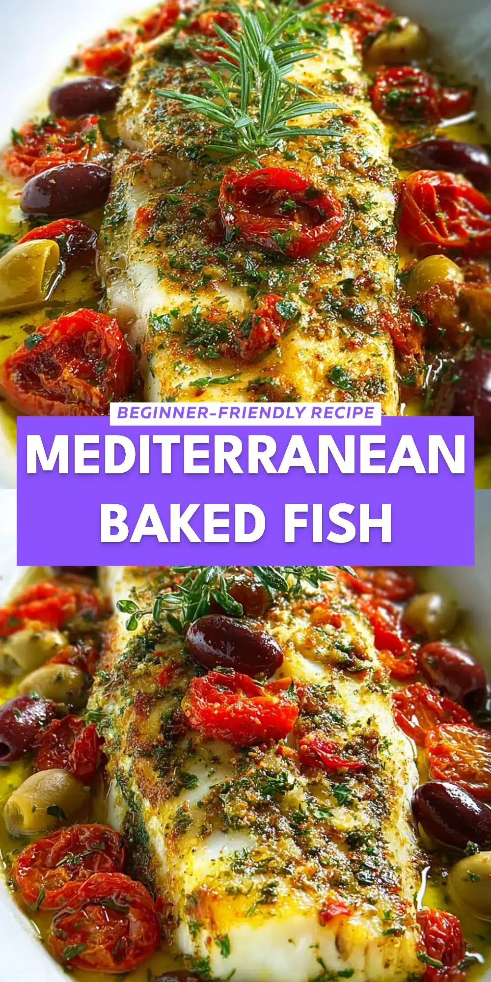 Mediterranean Baked Fish
